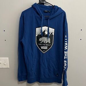 Vans Royal Blue Graphic Hoodie